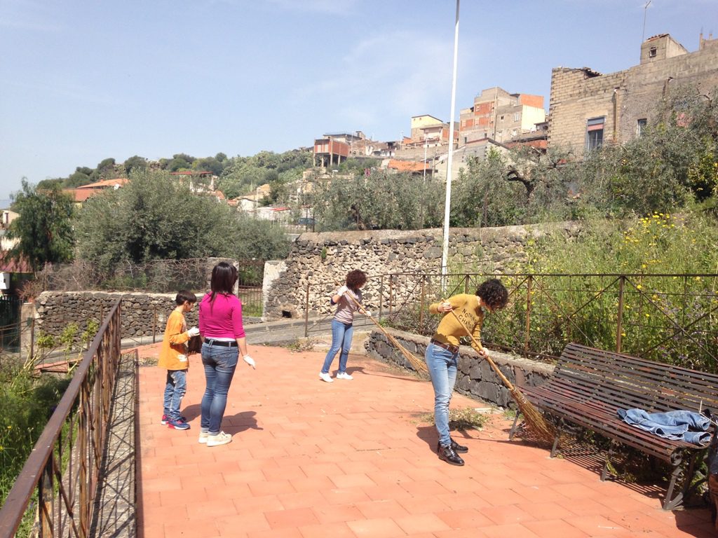 Santa Maria di Licodia, lavori in corso per “RavViviamo piazza Matteotti”