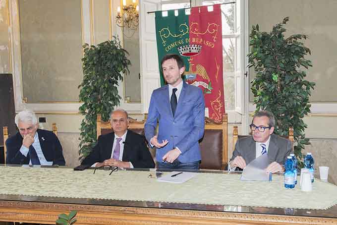 Da sinistra: Andrea Scuderi, Alfio Papale, Carlo Caputo, Roberto Monteforte