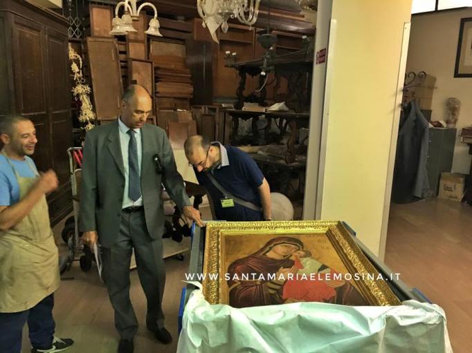 La Madonna dell'Elemosina in Vaticano - Foto di Giovanni Stissi
