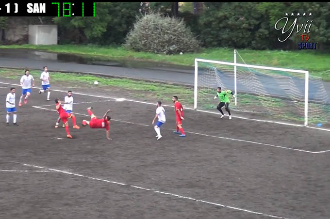 Calcio, Eccellenza: Cicirello show. Viagrande – Sant’Agata 0-2