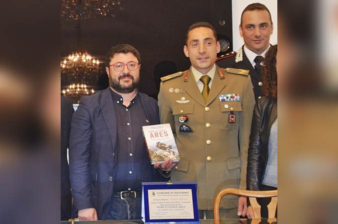Paternò, “Nome in codice Ares” presentato il libro del sergente Andrea Adorno