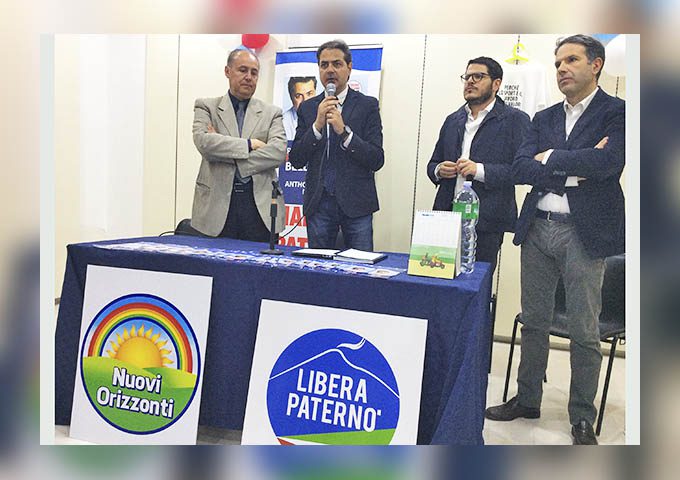 Paternò elezioni. Le liste “Nuovi Orizzonti” e “Libera Paternò” a sostegno di Anthony Distefano