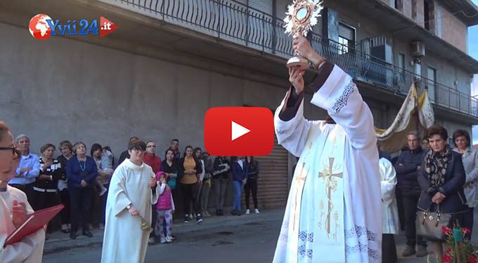 Biancavilla, ieri la processione di San Pasquale