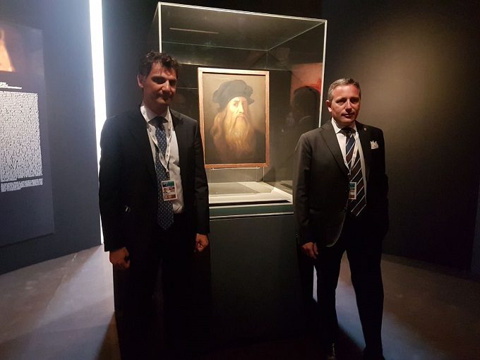 Taormina, la “Tavola Lucana” di Leonardo Da Vinci al G7