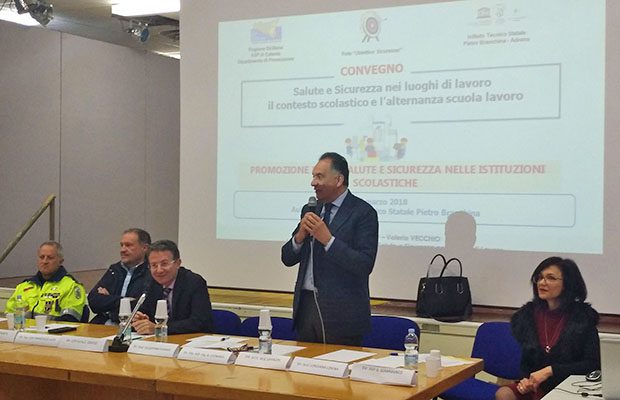 Adrano. Convegno su “Salute e Sicurezza nei luoghi di lavoro”