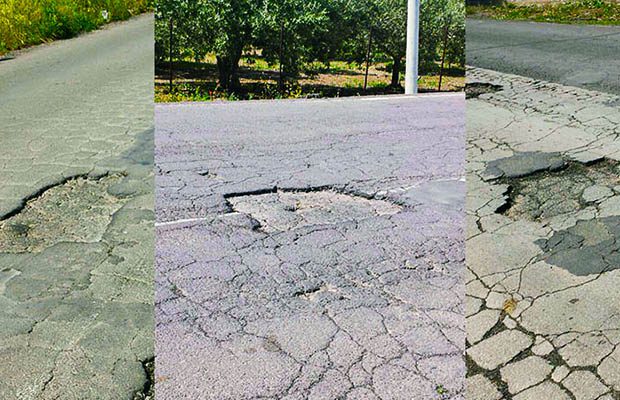 Paternò, strade provinciali in condizioni disastrose