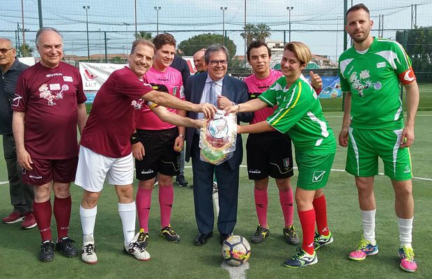 Catania. Quinto “calcio” della Lilt al linfoma