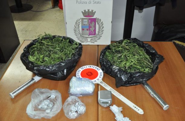 Adrano. Arrestati tre giovani per droga