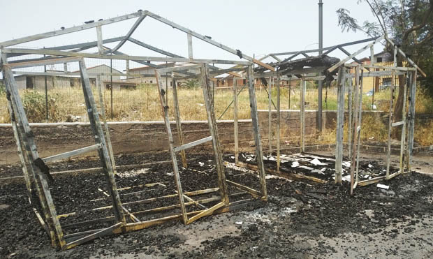 Biancavilla. Incendiate nella notte due casette del Gal
