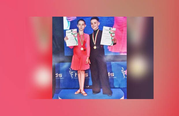 Alfio e Nicole, piccoli grandi campioni di danza