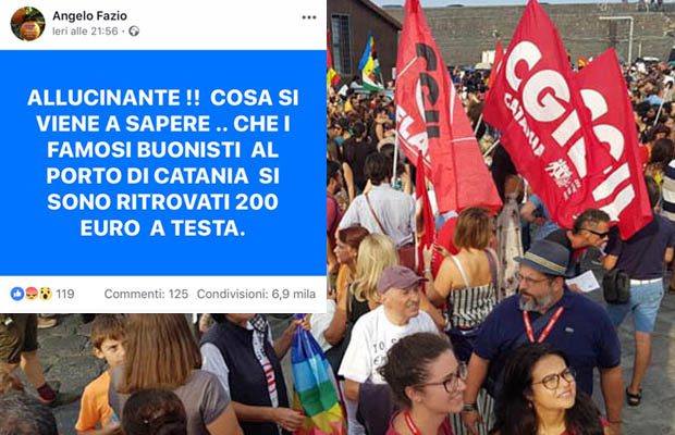 È un grillino paternese l’autore della falsa notizia sui manifestanti contro il blocco della “Diciotti”