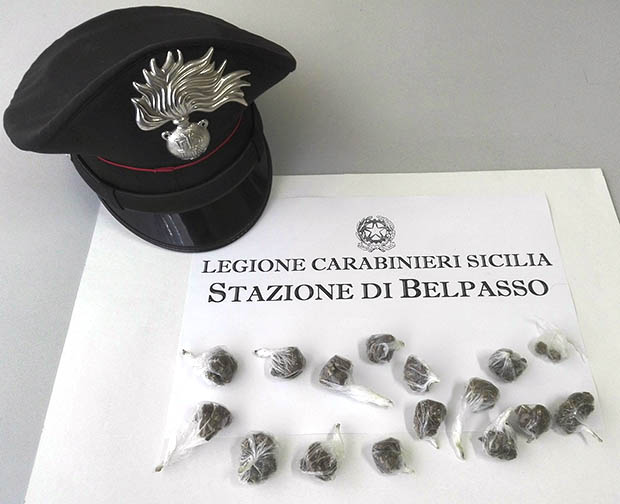 Belpasso. Arrestato 18enne per droga