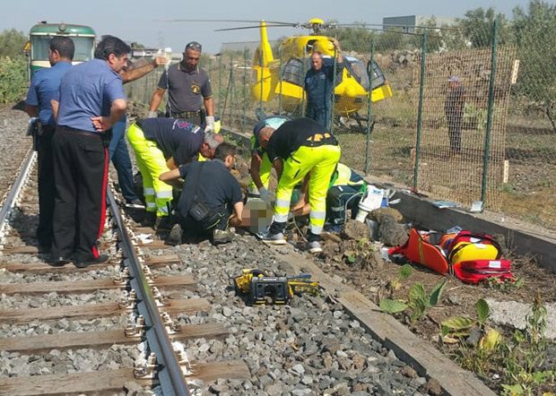 Belpasso. Grave il ragazzo travolto dal treno dell’Fce