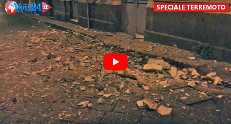 Terremoto a Biancavilla e a Santa Maria di Licodia SPECIALE YVII24
