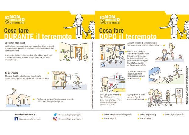 Terremoto: Ecco come comportarsi in caso di sisma