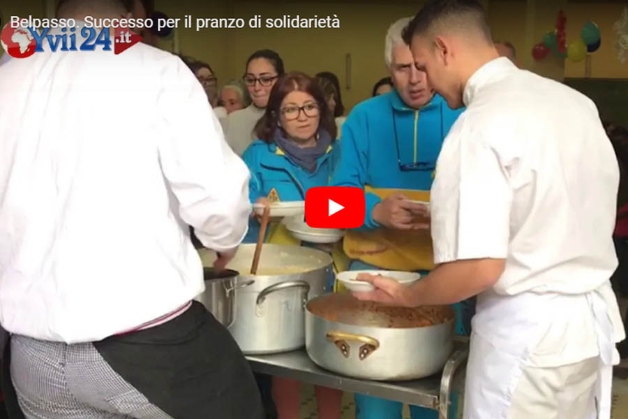 Belpasso. Successo per il pranzo di solidarietà