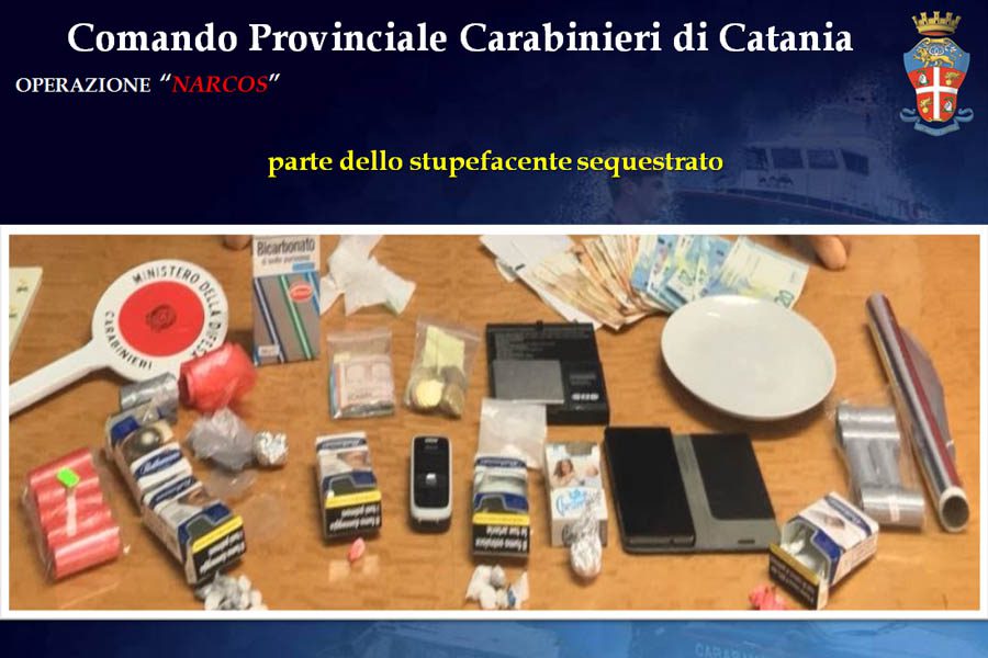Operazione antidroga “Narcos”: 17 arresti nel catanese