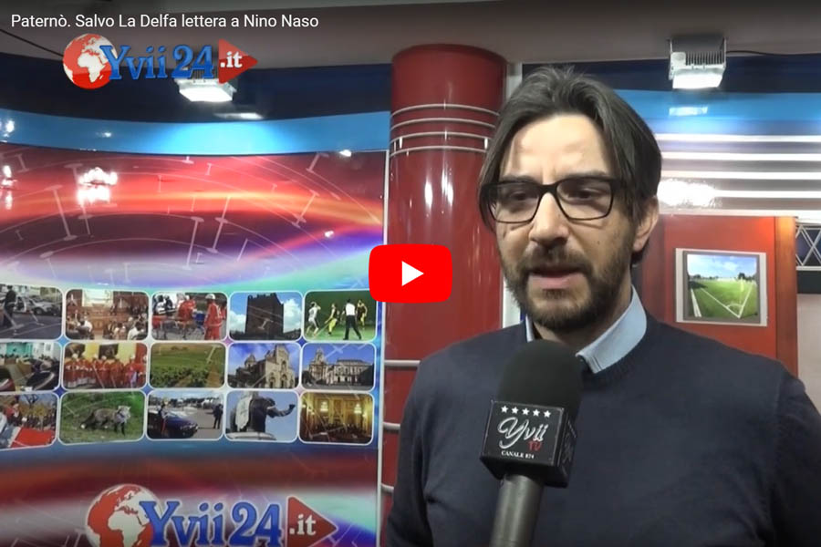 Paternò. Intervista a Salvo La Delfa (M5S) dopo la lettera al sindaco Nino Naso (VIDEO)