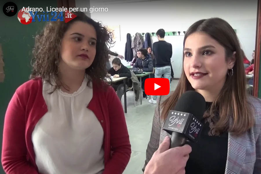 Adrano. “Liceale per un giorno” al Liceo Verga