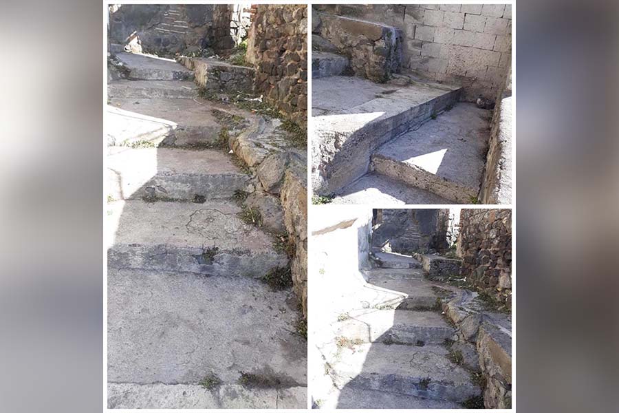 Santa Maria di Licodia. Pulizia di via Pacini ad opera di un giovane licodiese