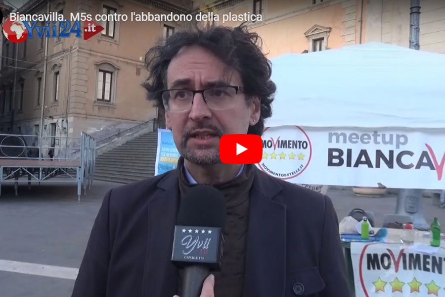 Biancavilla. “Plastic free” campagna del Movimento 5 Stelle