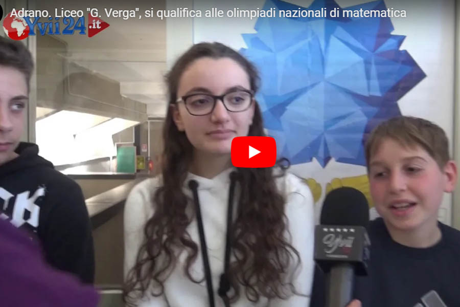 Adrano. Il “Verga” si qualifica alle Olimpiadi di Matematica