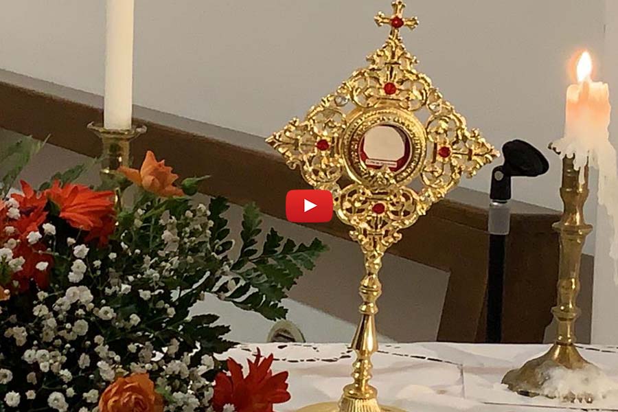 Biancavilla. Reliquia di San Pio da Pietrelcina all’Annunziata