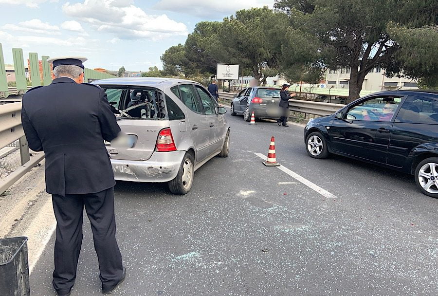 Ss121. Incidente nei pressi di Valcorrente