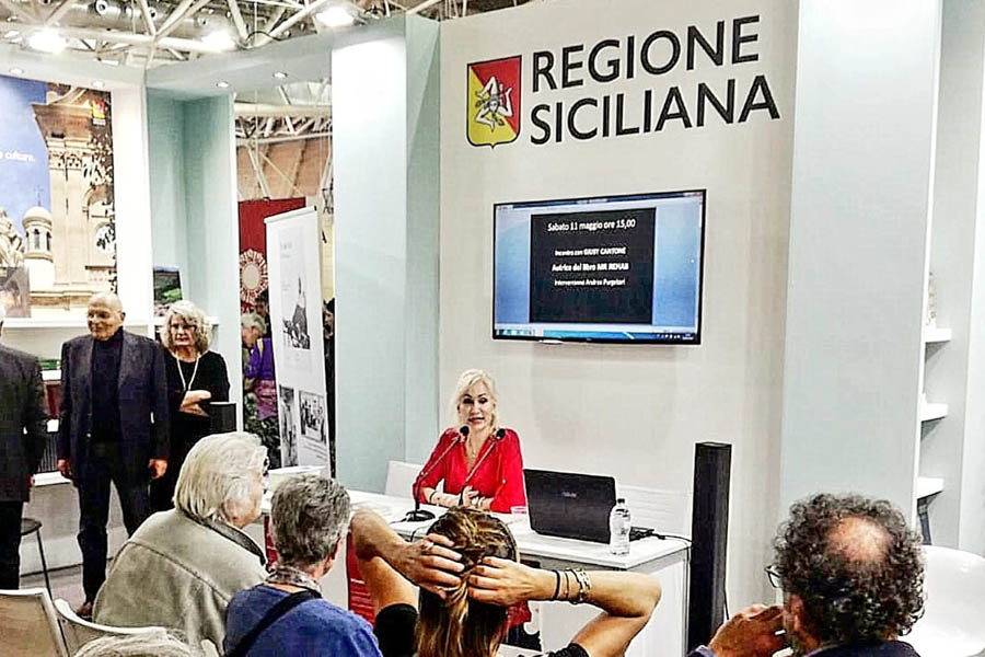 “Fiera del Libro” di Torino, Giusy Cantone presenta il suo libro Mr. Rehab