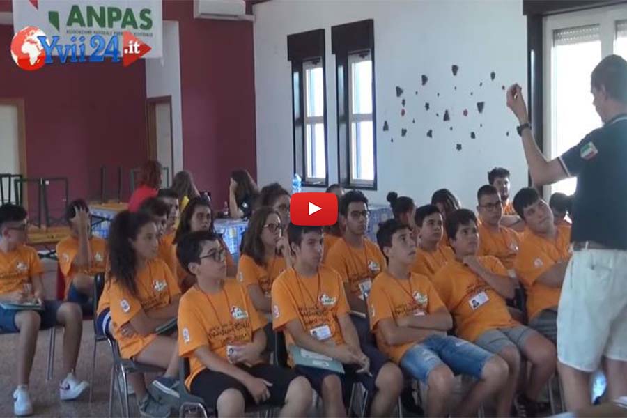 Paternò. Campo scuola di protezione civile