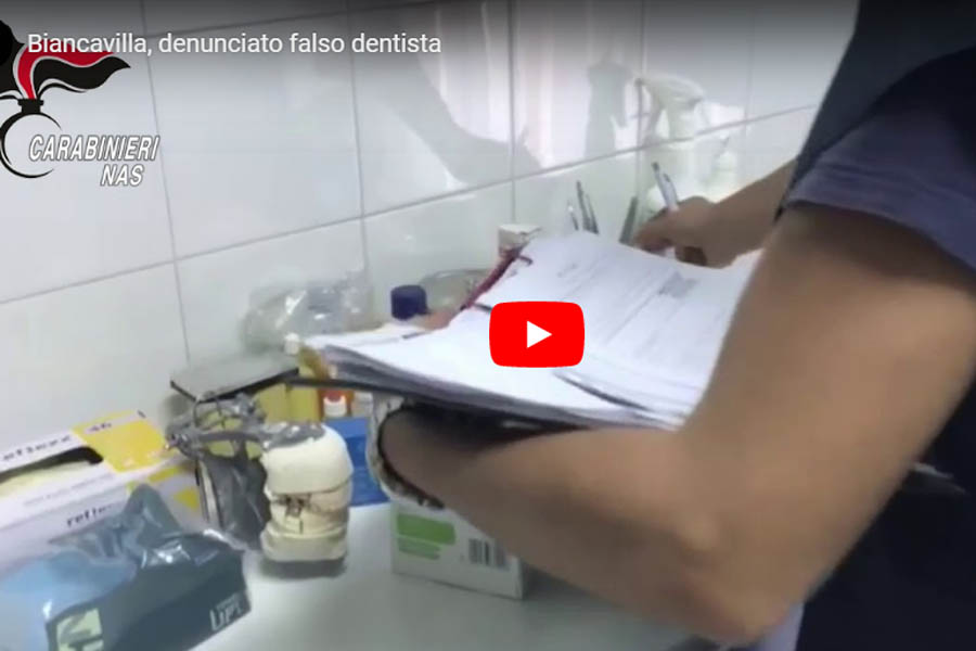 Biancavilla. Il dentista era abusivo: denunciato odontotecnico 50enne