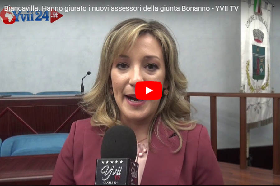Biancavilla. Giunta Bonanno, hanno giurato Enrica Neri e Francesco Privitera