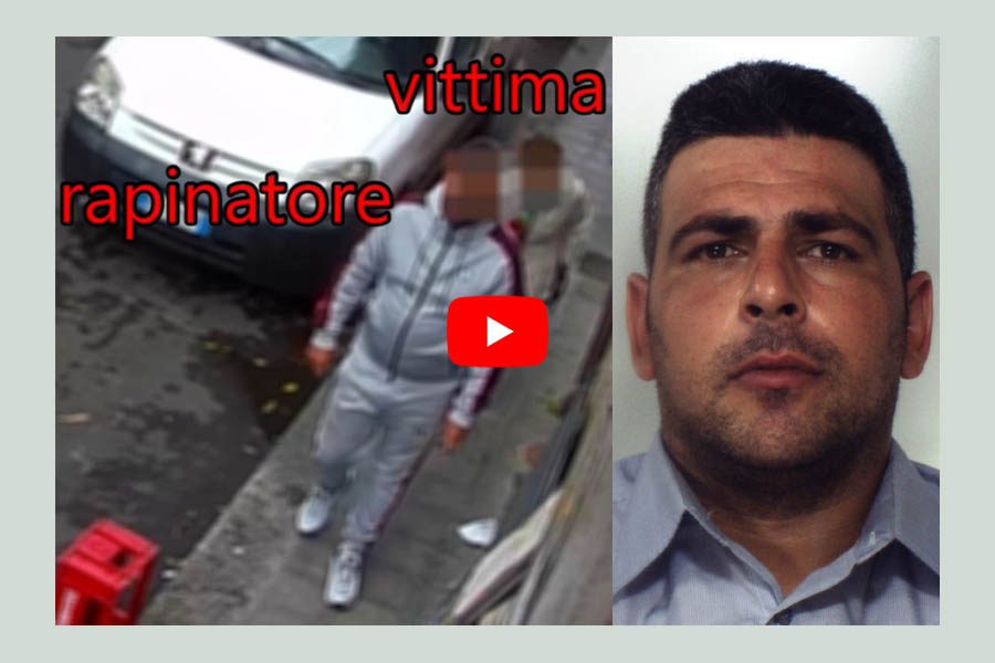 Catania. Sequestra e rapina anziana: arrestato 36enne