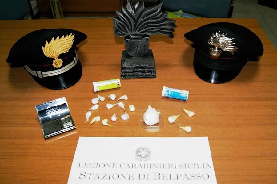 Belpasso. Annotava cifre e nomi dei clienti cui vendeva la cocaina: arrestato