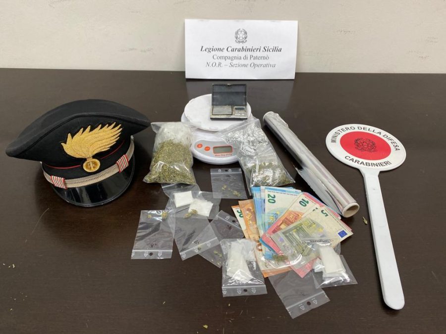 Santa Maria di Licodia. Due pusher gestivano il mercato locale dell’erba: arrestati