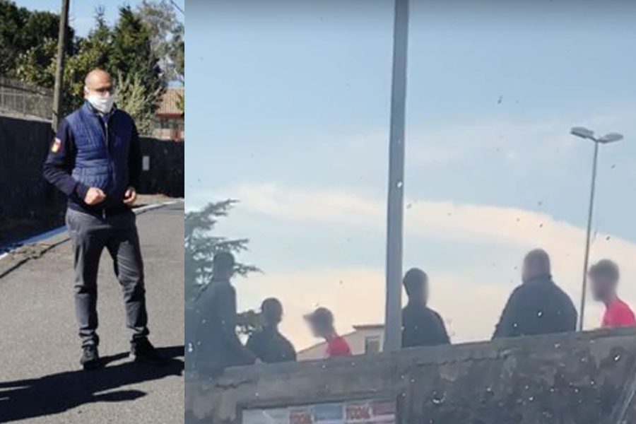 Biancavilla. Dopo la sceneggiata di Pasquetta, quanta gente a spasso…