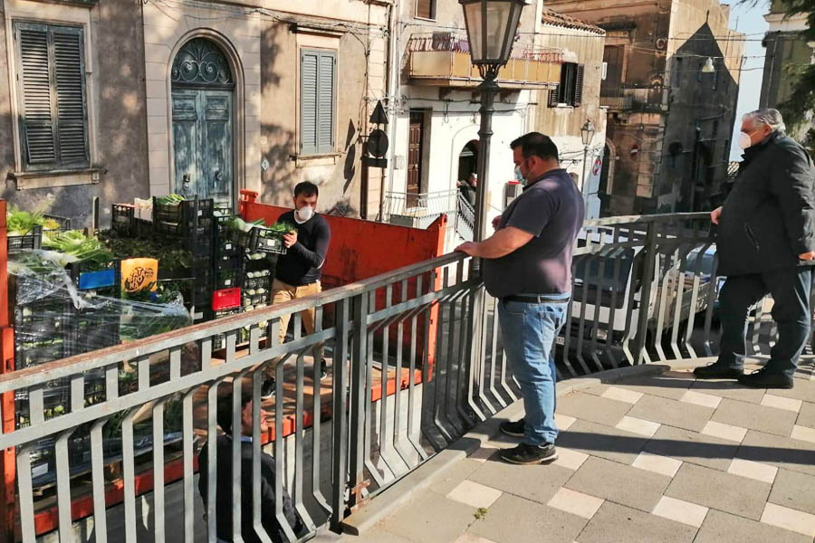 Pasqua di solidarietà a Santa Maria di Licodia