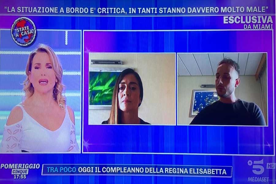 Coronavirus. Il caso dell’adranita bloccato a Miami su “Pomeriggio cinque”