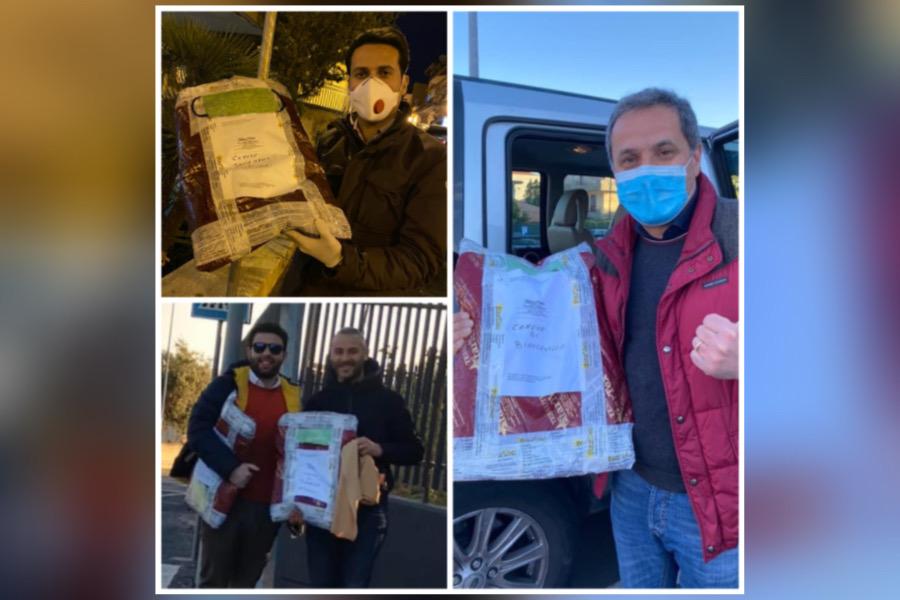 Coronavirus. Azienda dona tessuti per mascherine ai comuni di Biancavilla, Ragalna e Licodia