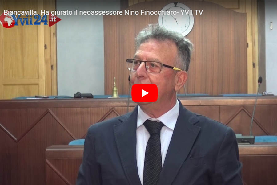 Biancavilla. Ha giurato Nino Finocchiaro, nuovo assessore di Bonanno (VIDEO E INTERVISTA)