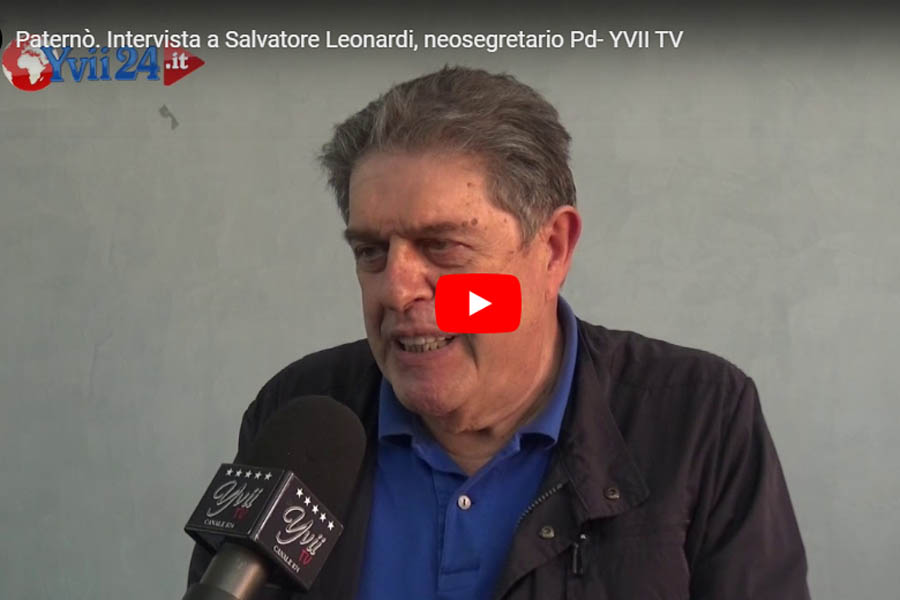 Paternò. Intervista a Salvatore Leonardi, segretario cittadino del Partito Democratico