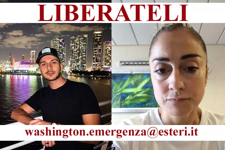 Oasis of the Seas. Mail all’ambasciata di Washington per chiedere il rimpatrio di Riccardo e Giovanna