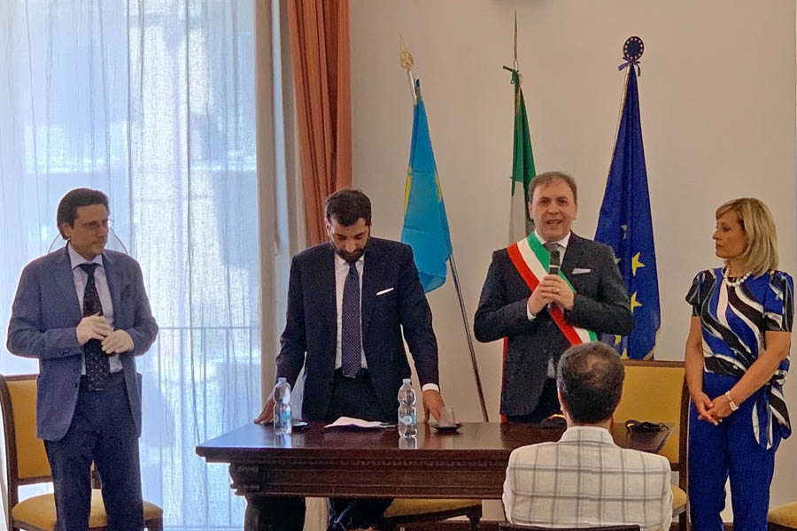 Oggi la visita a Paternò del Console del Kazakistan in Sicilia, Alessandro Arborio