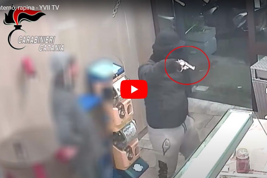 Paternò. Erano il terrore dei commercianti, arrestati due rapinatori (VIDEO RAPINE)