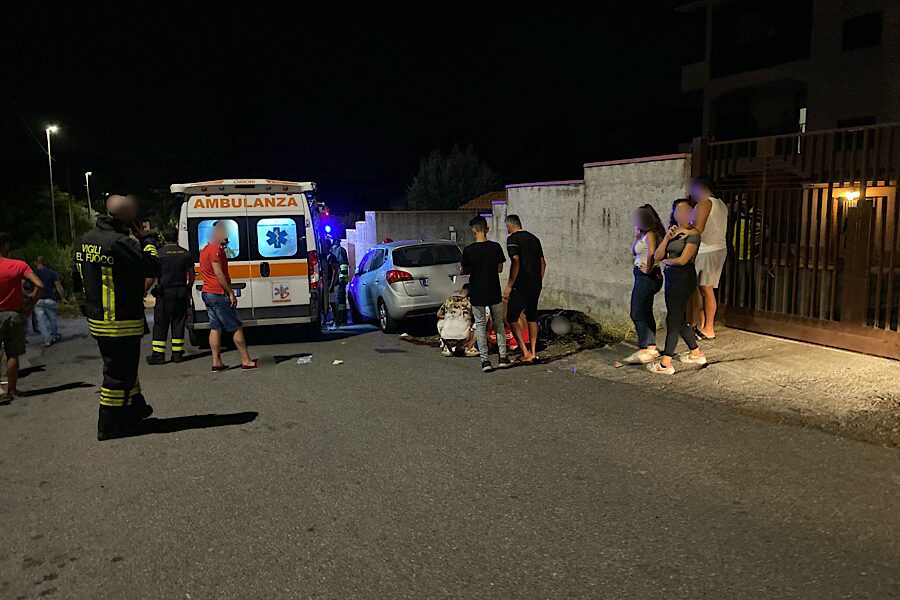 Belpasso. Grave incidente in via Brunelleschi