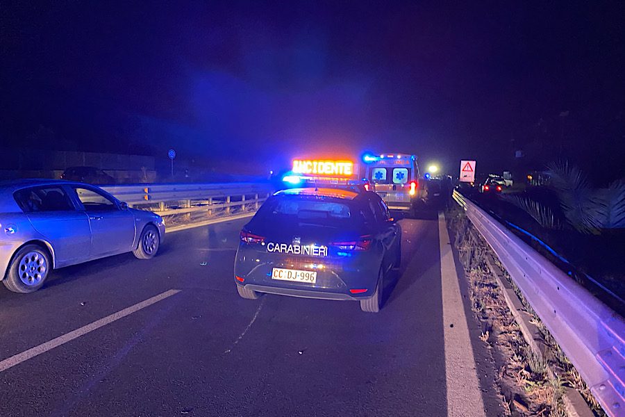Ss121. Grave incidente in territorio di Belpasso