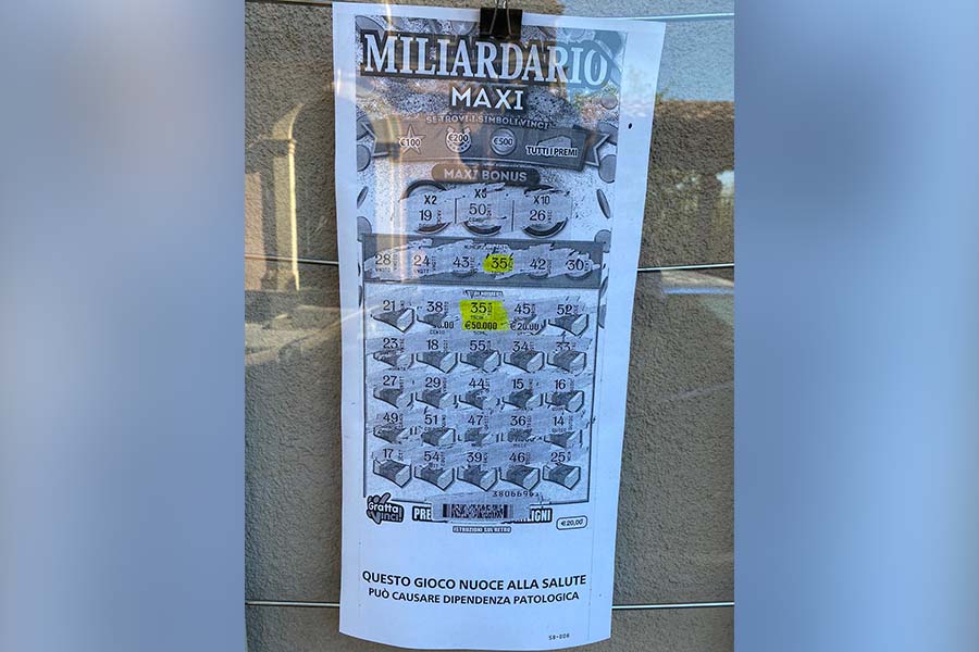 Santa Maria di Licodia. Pioggia di euro con un gratta e vinci