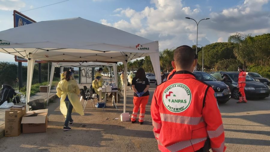 Coronavirus. I numeri delle tre giornate di screening “drive in”