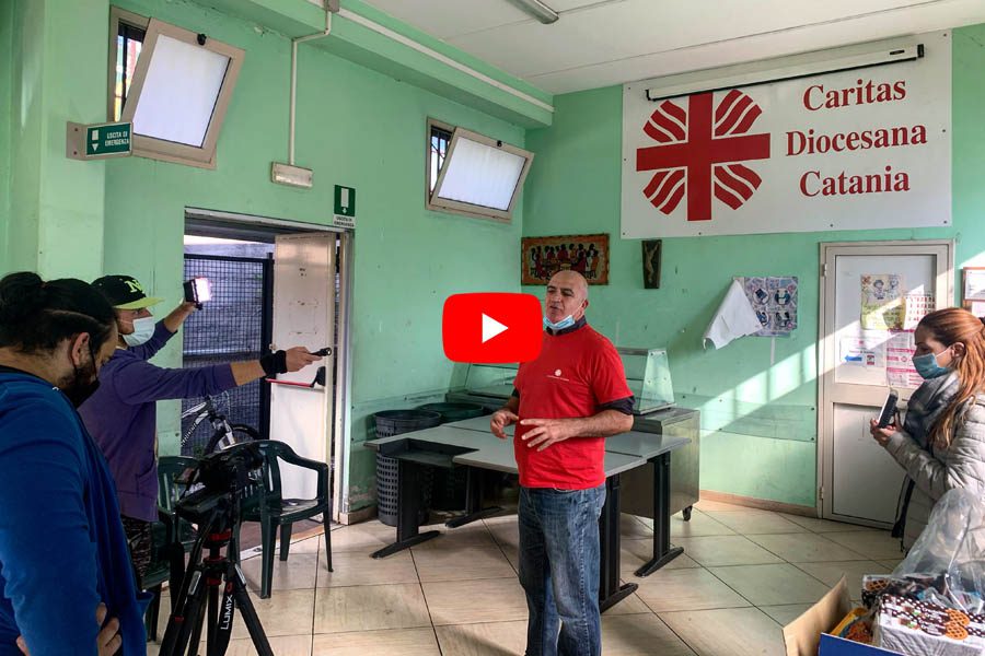 Catania. L’attività all’Help Center della Caritas in un mini documentario