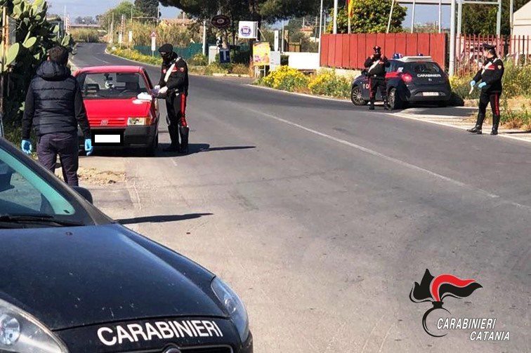 Paternò. Controlli anti covid-19 dei Carabinieri